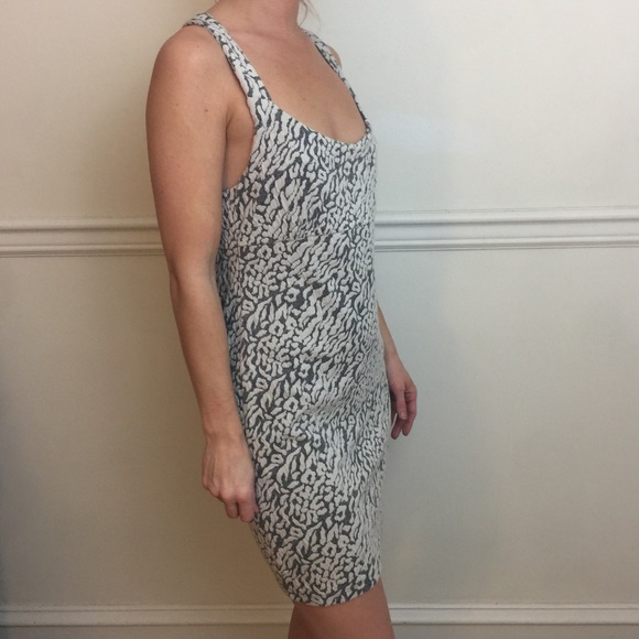 Free People Leopard Print Mini Stretchy Dress - Picture 6 of 8